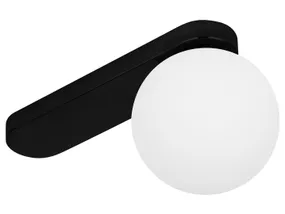 BRW Металлический потолочный светильник Bianca белого и черного цвета 087807 фото
