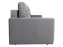 BRW Тримісний диван-ліжко Angie з ящиком для зберігання велюровий сірий, Fancy 90 Grey SO3-ANGIE-LX_3DL-G2_B8517B фото thumb №3