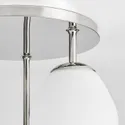 IKEA DEJSA ДЕЙСА, люстра 3 лампи, хромоване / опалове біле скло 004.307.69 фото thumb №4