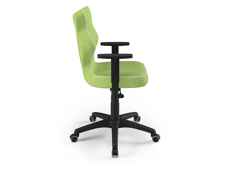 BRW Молодіжний поворотний стілець зелений, розмір 6 OBR_DUO_CZARNY_ROZM.6_VISTO_5 фото №2