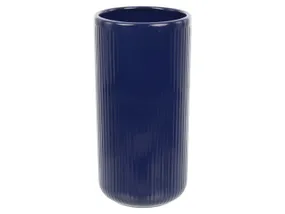 BRW Керамическая цилиндрическая ваза голубого цвета 091704 фото