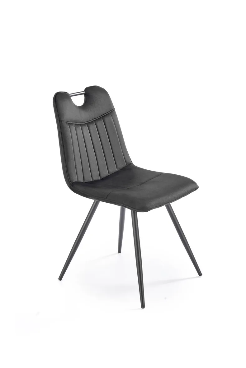 Кухонний стілець HALMAR K521 чорний фото №1