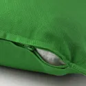IKEA GURLI ГУРЛІ, чохол на подушку, яскраво-зелений, 50x50 см 605.541.20 фото thumb №4