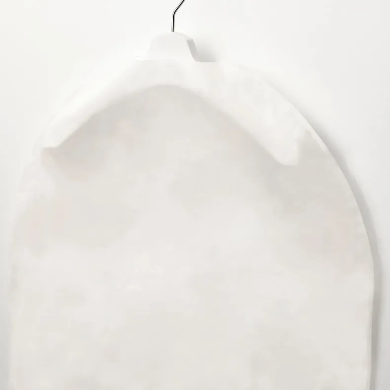 IKEA RENSHACKA РЕНСХАККА, чехол для одежды, прозрачный белый 505.301.01 фото №4