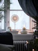 IKEA TÄRNABY ТЕРНАБЮ, настільна лампа, можна тонувати в бежевий колір, 25 см 605.080.72 фото thumb №6