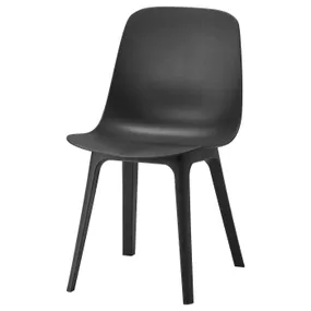IKEA ODGER ОДГЕР, стілець, антрацит 504.573.13 фото