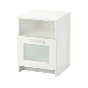 IKEA BRIMNES БРІМНЕС, приліжковий столик, білий, 39x41 см 102.349.42 фото