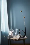 IKEA EFTERTÄNKA ЭФТЕТЭНКА, декоративные песочные часы, прозрачное стекло / песок, 10 см 504.954.85 фото thumb №4