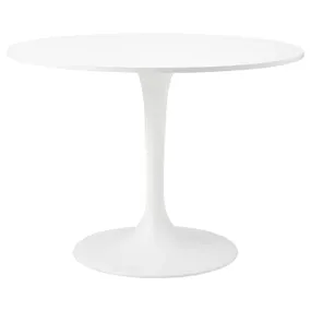 IKEA DOCKSTA ДОКСТА, стіл, білий / білий, 103 см 193.249.95 фото