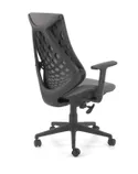 Крісло комп'ютерне офісне обертове HALMAR RUBIO сірий/чорний фото thumb №7
