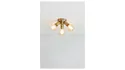 BRW Mazzo 3-точечный металлический потолочный светильник золото 089026 фото thumb №2