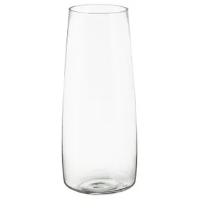 IKEA BERÄKNA БЕРЭКНА, ваза, прозрачное стекло, 45 см 403.279.49 фото