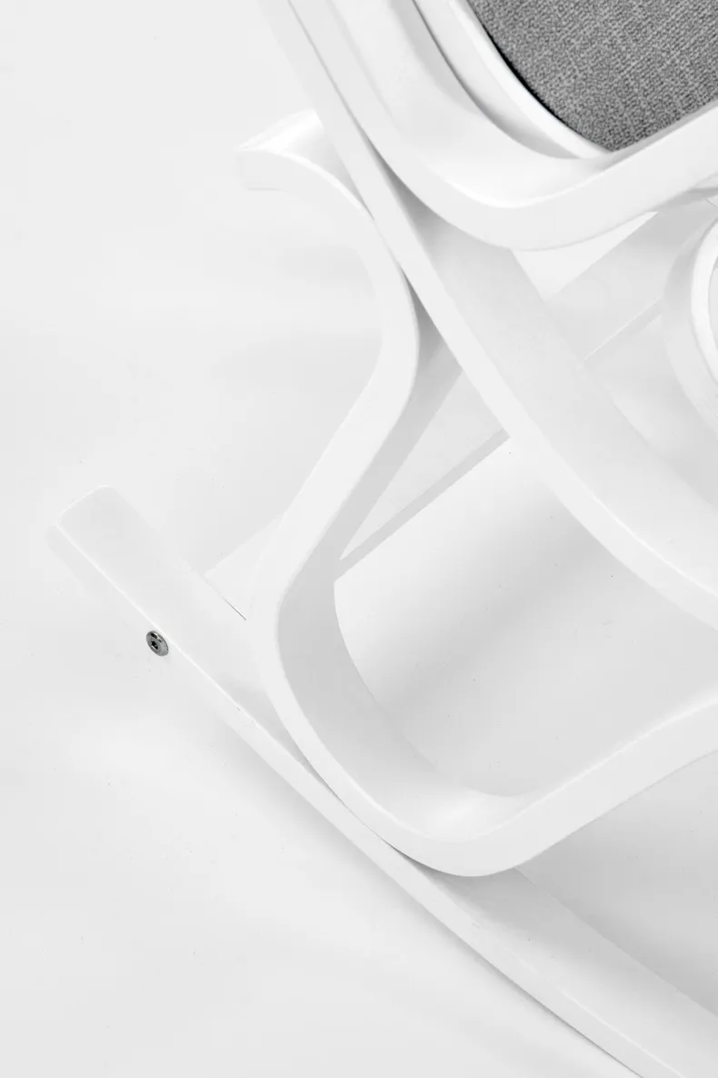 Кресло-качалка HALMAR MAX BIS PLUS, белый фото №4