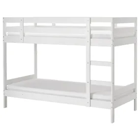 IKEA MYDAL МЮДАЛЬ, каркас 2-ярусного ліжка, білий, 90x200 см 204.676.29 фото