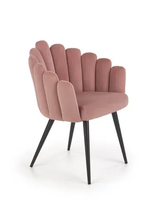 Кухонний стілець HALMAR K410 рожевий фото