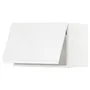 IKEA METOD МЕТОД, навесной горизонтальный шкаф, белый / Воксторп глянцевый / белый, 60x40 см 293.944.45 фото