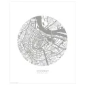 IKEA BILD БІЛЬД, постер, план міста, Амстердам, 40x50 см 605.816.42 фото thumb №1