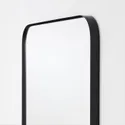 IKEA LINDBYN ЛИНДБЮН, зеркало, черный, 60x60 см 004.586.16 фото thumb №3