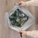 IKEA AJÖSS АЙЄСС, пакет для сміття, світло-сірий, 56x43 см/22 л 104.393.78 фото thumb №3