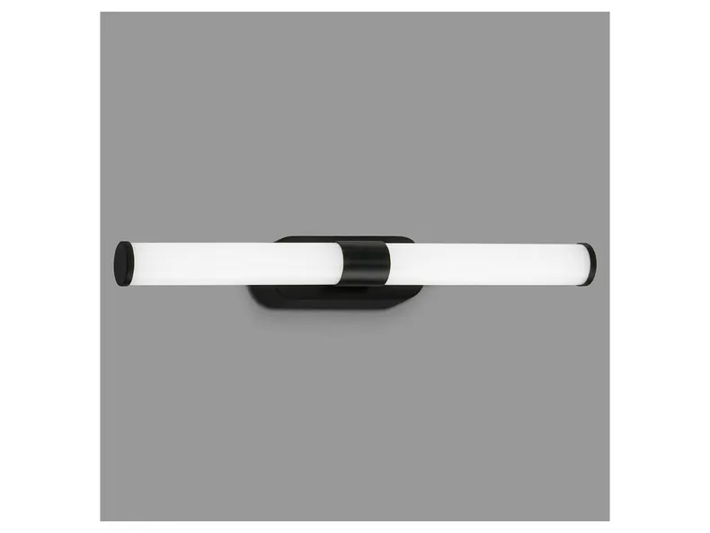 BRW Світлодіодний настінний світильник для ванної кімнати на 2 точки білий/чорний 091000 фото №2
