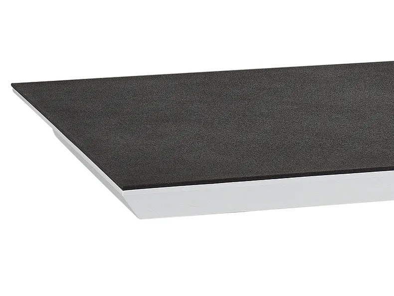 Стіл кухонний SIGNAL ALARAS II, чорний / білий лак, 85x140 фото №10