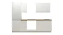 BRW Кухонный гарнитур Sole 265 см без столешницы белый глянец, альпийский белый/глянцевый белый FH_265_WL_BBL-BAL/BIP фото thumb №1