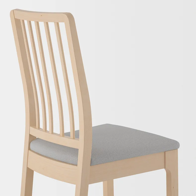 IKEA EKEDALEN ЕКЕДАЛЕН, стілець, береза / Оррста світло-сірий 003.410.23 фото №7
