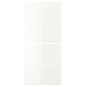 IKEA FÄRVIK ФЕРВІК, 4 панелі для рами розсувних дверцят, біле скло, 100x236 см 702.503.16 фото