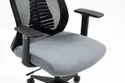 Стілець офісний поворотний SIGNAL Q-330, сірий / чорний фото thumb №4