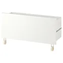 IKEA BILLY БІЛЛІ, шухляда, білий / з коліщатами, 80x28x43 см 205.216.93 фото thumb №1