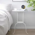 IKEA LINDVED ЛИНДВЕД, придиванный столик, белый, 50x68 см 004.338.95 фото thumb №4
