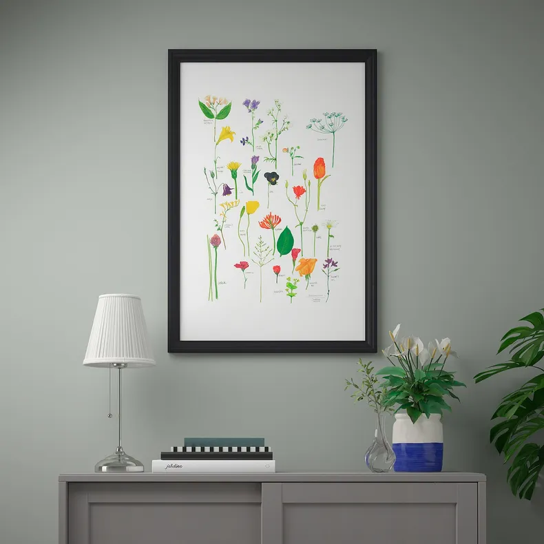 IKEA BILD БІЛЬД, постер, Квітучі квіти, 61x91 см 504.417.94 фото №2