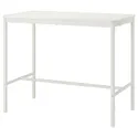 IKEA TOMMARYD ТОММАРЮД, стіл, білий, 130x70x105 см 393.874.92 фото thumb №1
