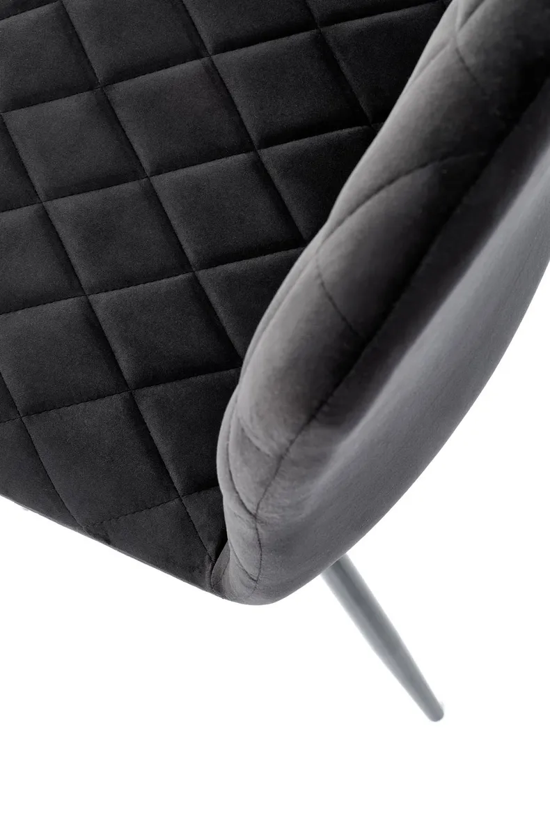 Кухонний стілець HALMAR K525 чорний (1шт=4шт) фото №4