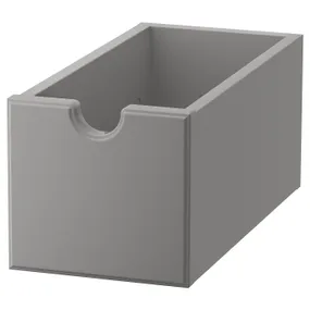 IKEA TORNVIKEN ТОРНВІКЕН, коробка, сірий, 16x34x15 см 003.589.66 фото