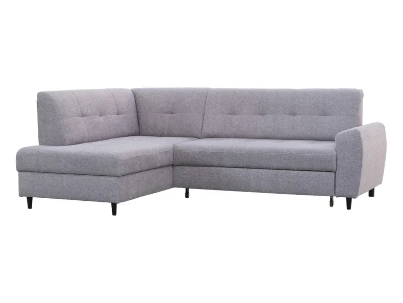 BRW Правосторонний угловой диван-кровать Nola с ящиком для хранения серый, Пузырь 06 NA-NOLA-UPP_2FL-G2_BD6133 фото №2