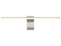 BRW Світлодіодний металевий настінний світильник для ванної кімнати Pepe сріблястий 091433 фото thumb №1