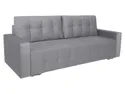 BRW Тримісний диван-ліжко Angie з ящиком для зберігання велюровий сірий, Fancy 90 Grey SO3-ANGIE-LX_3DL-G2_B8517B фото thumb №2