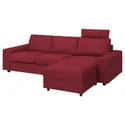 IKEA VIMLE ВІМЛЕ, 3-місний диван із кушеткою 994.328.11 фото thumb №1