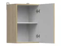 BRW Кухонный верхний шкаф Junona Line 40 см с дверцами слева/справа дуб бернштейн, дуб бернштейн G1D/40/57_LP-DBT фото thumb №4