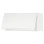 IKEA METOD МЕТОД, горизонтальный навесной шкаф, белый / Воксторп матовый белый, 80x40 см 193.918.81 фото