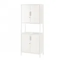 IKEA TROTTEN ТРОТТЕН, шкаф с дверями, белый, 70x35x173 см 304.747.66 фото thumb №1