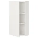 IKEA ENHET ЕНХЕТ, настінн шафа з 2 поличками/дверцят, білий, 40x17x75 см 093.227.27 фото thumb №1