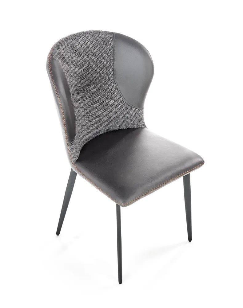 Кухонний стілець HALMAR K466 темно-сірий фото №2