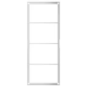 IKEA SKYTTA СКЮТТА, рама розсувних дверцят, алюміній, 77x196 см 004.977.26 фото