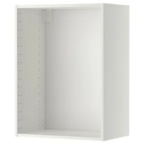 IKEA METOD МЕТОД, каркас шафи навісної, білий, 60x37x80 см 302.055.28 фото