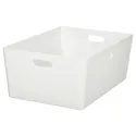 IKEA KUGGIS КУГГИС, контейнер, белый, 37x54x21 см 105.685.20 фото thumb №1