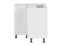 BRW Кухонный угловой шкаф Top Line 90 см белый глянец, альпийский белый/глянцевый белый TV_DNW_90/82_P/L-BAL/BIP фото