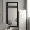 IKEA TOFTBYN ТОФТБІН, дзеркало, чорний, 75x165 см 104.542.79 фото thumb №2