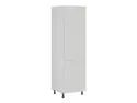 BRW Высокий кухонный шкаф Sole 60 см правый светло-серый глянец, альпийский белый/светло-серый глянец FH_D_60/207_P/P-BAL/XRAL7047 фото thumb №2